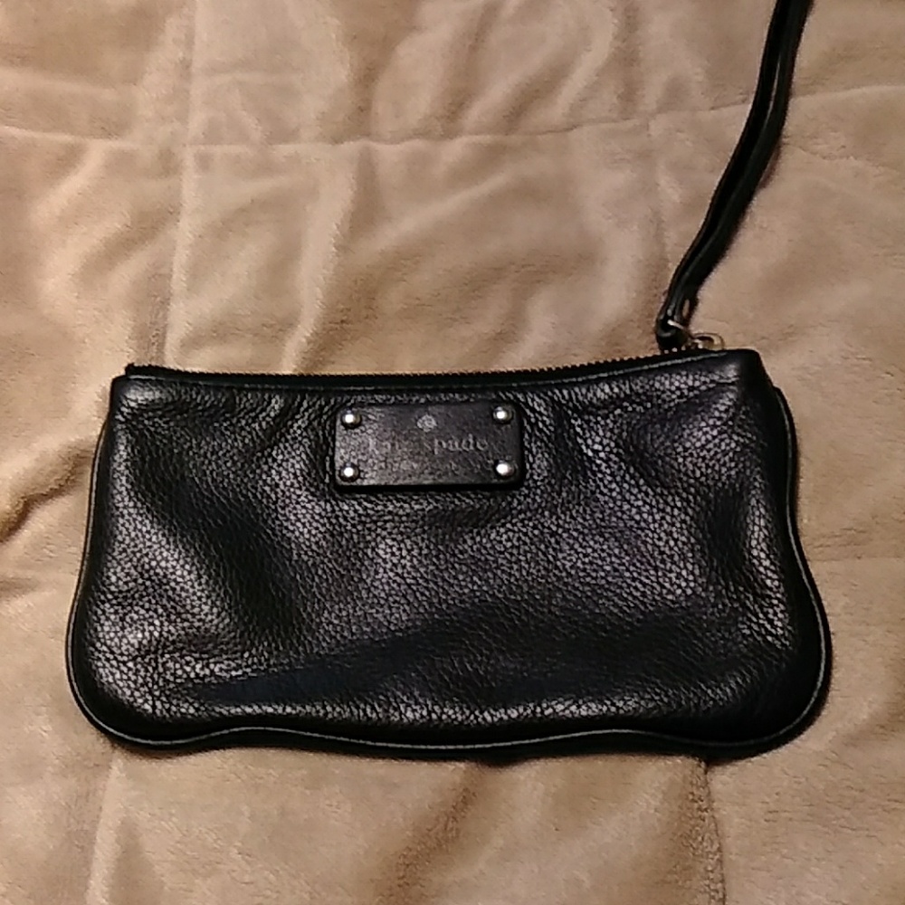 Kate Spade leather wristlet